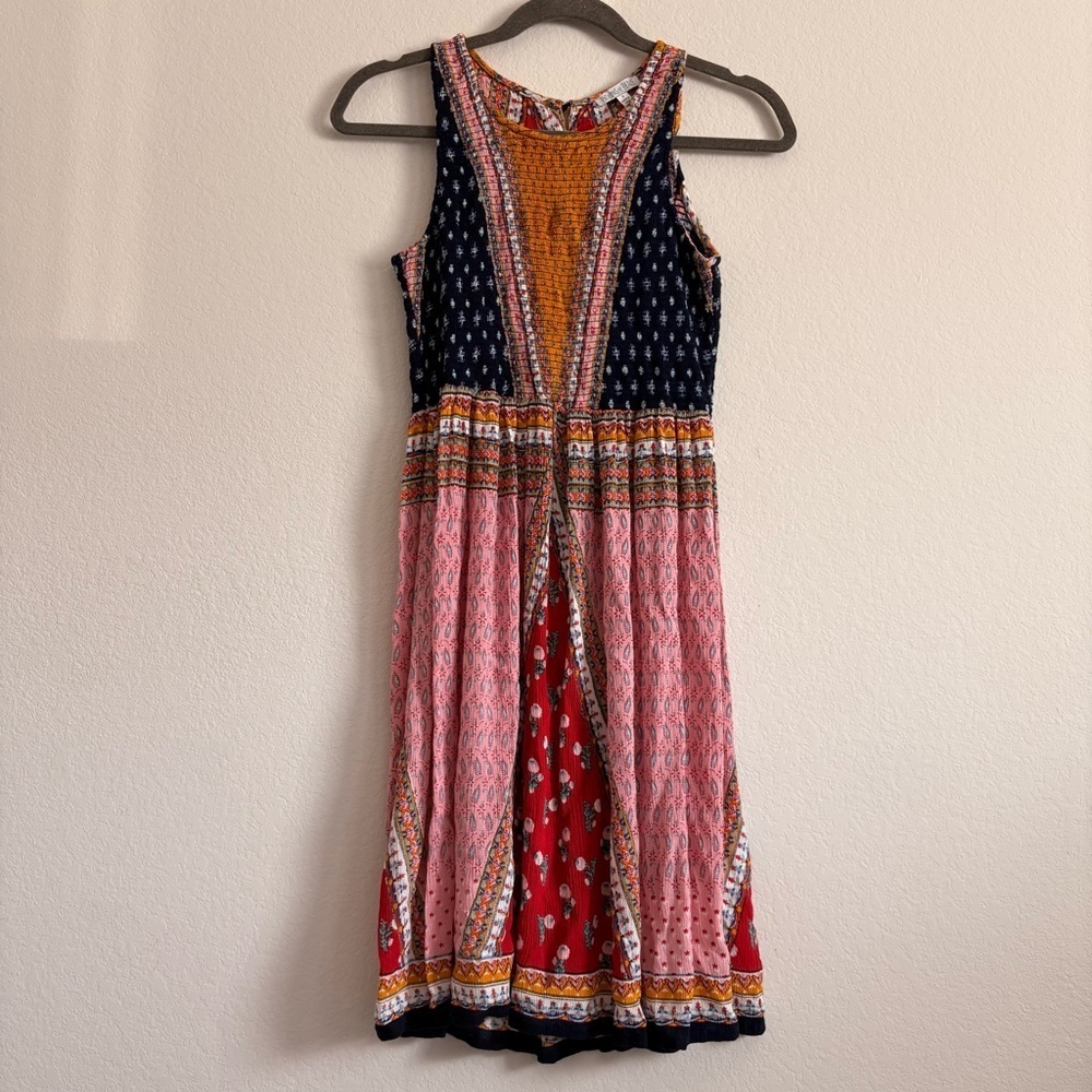 Patrons of Peace- Sleeveless Bohemian Dress size small